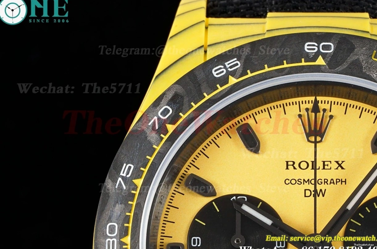 DIWF 40mm FC Yellow A7750 Diw NY Dial Daytona 0202